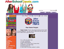 Tablet Screenshot of afterschooltreats.com